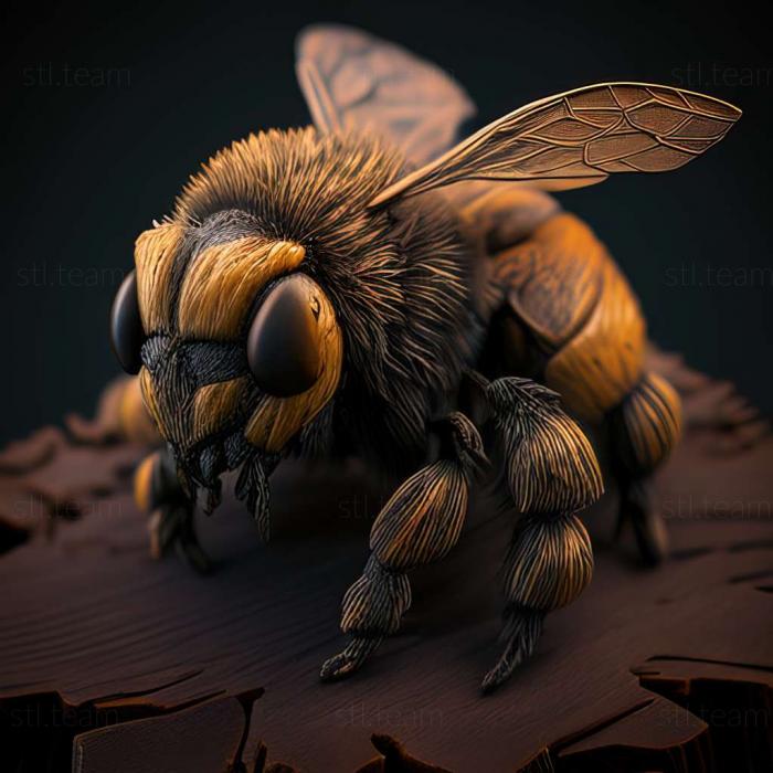 3D модель Bombus pensylvanicus (STL)